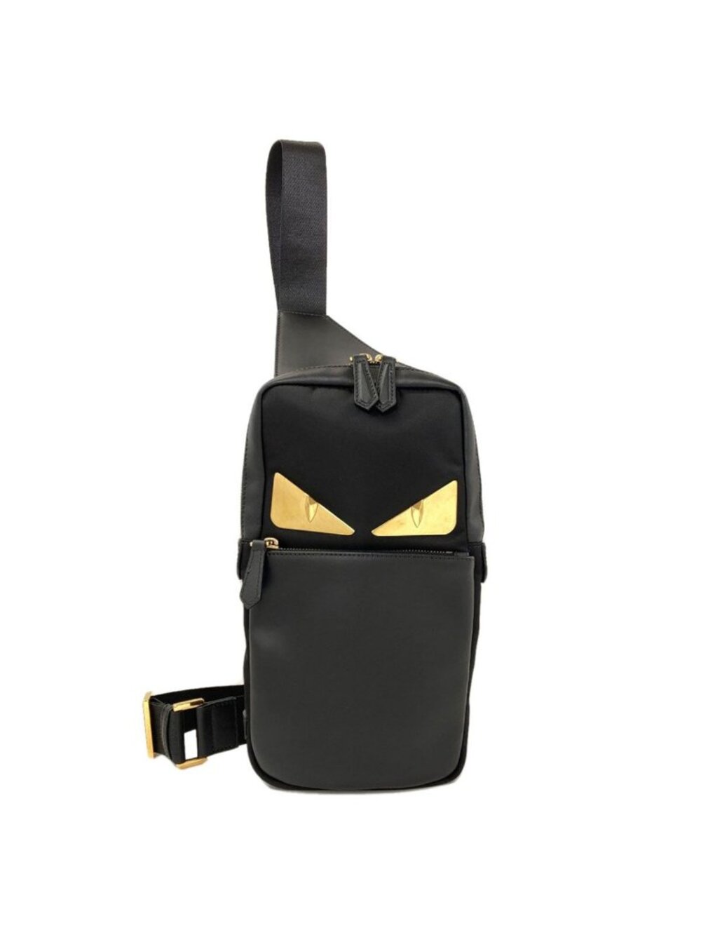 Fendi Monster Star Belt Bag Nylon Leather
